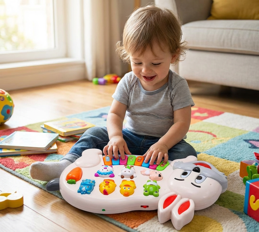 Musical Rabbit Piano Keyboard